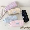 Large Capacity Pencil Case Star Pencil Pouch Korean Style Stationery Bag School Office Supplies