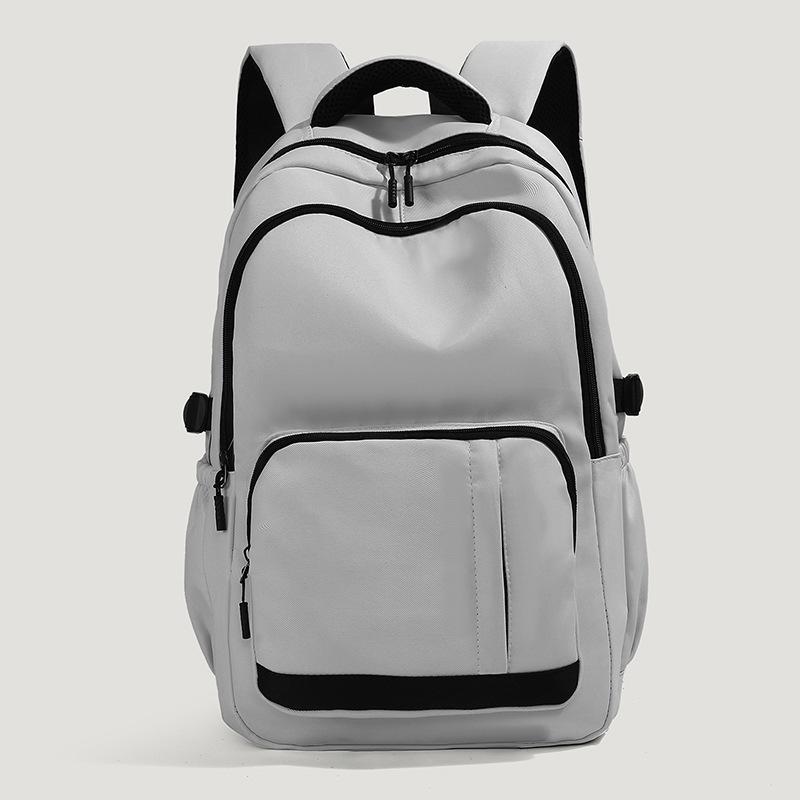 Schoolbag1011 schoolbag flash large-capacity waterproof backpack mountaineering bag casual women's solid color new model