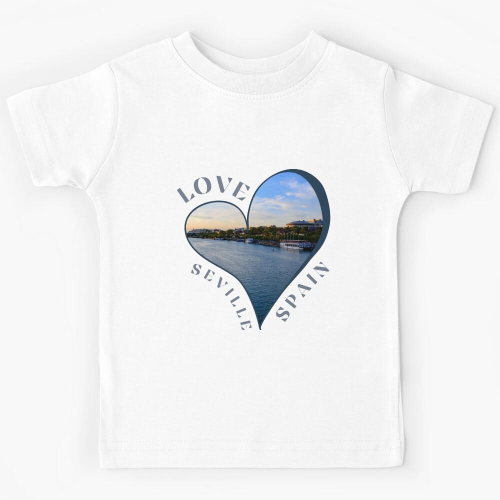 Love Seville Spain Kids T-Shirt 170