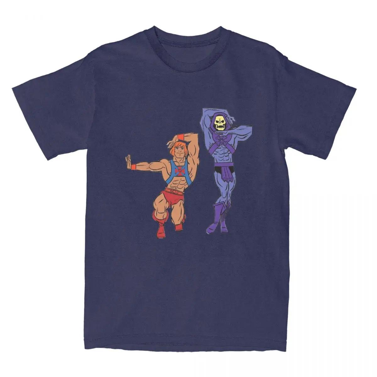 Love your season Masters Of The Universe He-man Skelet Kleding Shirt voor Mannen Vrouwen Heman He Man Geweldige Bedrukte Stof XL