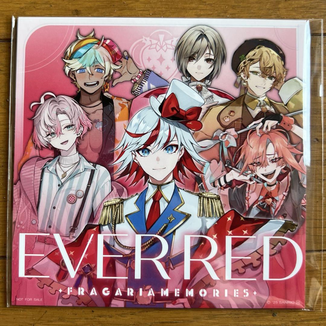 

[USED] Fragaria Memories RED BOUQUET Jacket Size Card