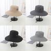 Breathable Color Solid Fisherman Hat Casual Headwear Stylish Sunshade Gift Cap