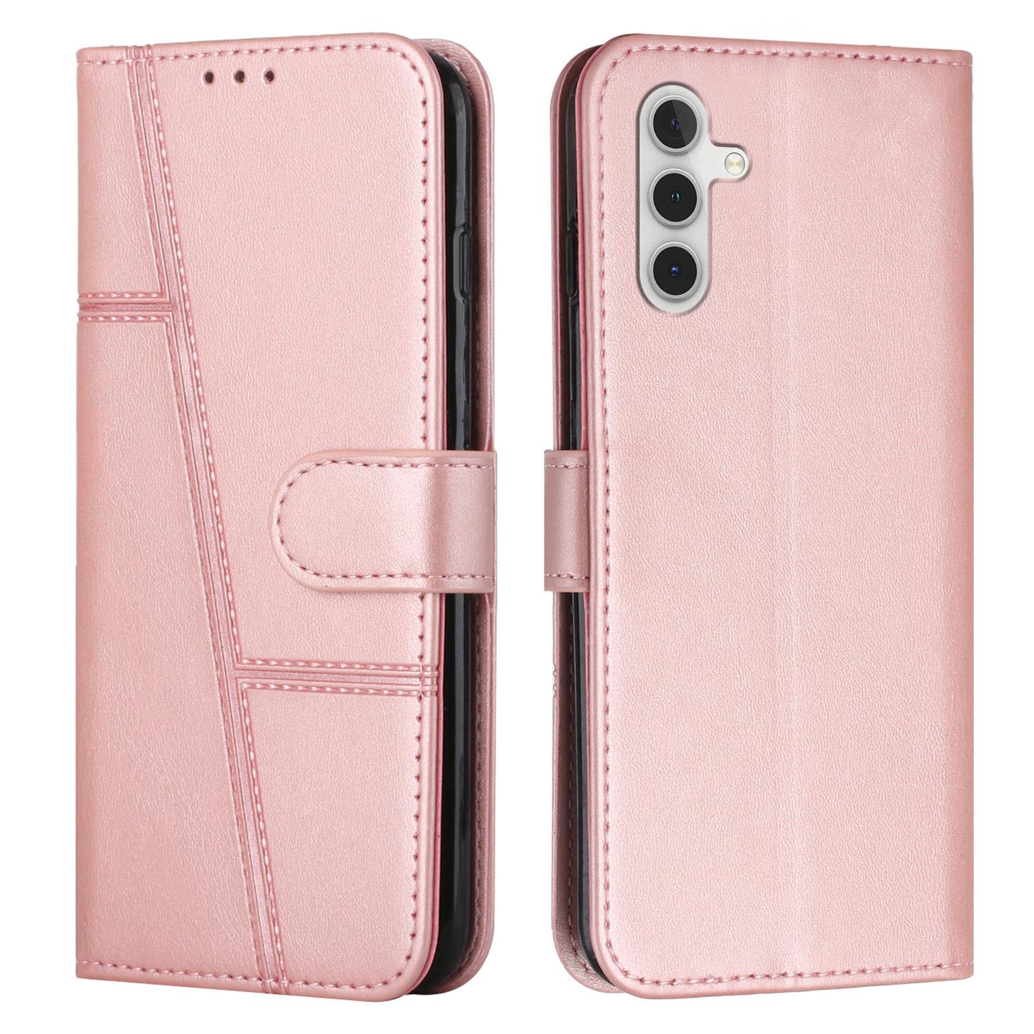 

For Samsung Galaxy M35 5G Case Stand Flip Protective Leather Phone Cover D