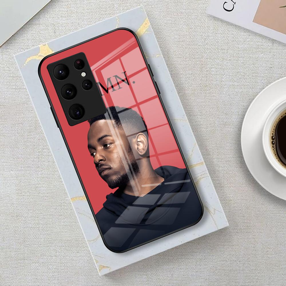 

Kendrick Lamar Phone Case For Samsung S26 S25 Edge Ultra 23 22 21 20 Ultra Plus S24 Fe Glass Cover Galaxy S20 FE