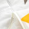 Geometric Triangle Pattern Summer Quilt-Lightweight Breathable Cotton Bedspread for Summer Yellow & Gray Design