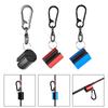 Fishing Rod Holder with Keychain Hanging Rod Clamp Fishing Pole Holder