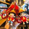 New Product: One Piece Keychain Decorations Including Zoro Doll Ace Luffy Figurine Key Ring and Claw Machine Prize Toys Anime