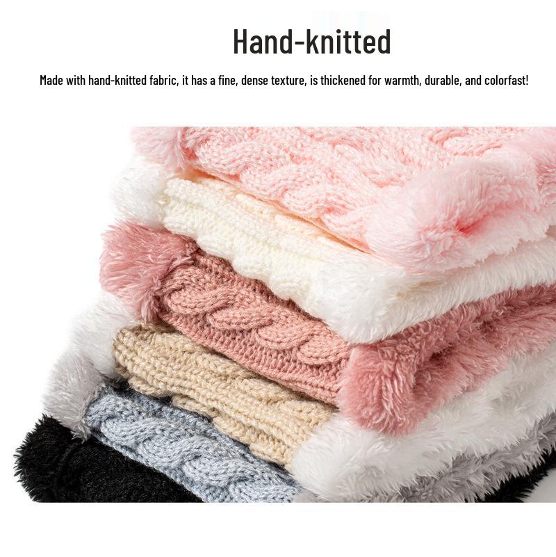 2025 Autumn/Winter Children's Hat, Scarf, and Gloves Set - European and American Style