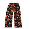 Halloween Women's Fleece-Lined Flannel Pajama Pants for Autumn/Winter – Warm & Casual