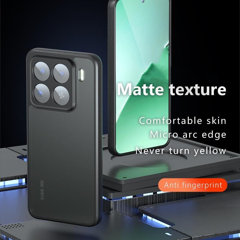 For Xiaomi 15 Case Cover Mi 15 Capas New Shockproof Phone Bumper Back Matte Frosted Transparent Fundas Xiaomi 15 Mi15 Xiaomi15