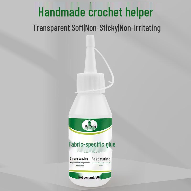Super Sticky Quick-Drying Fabric Glue for Handmade Dolls and Eyes