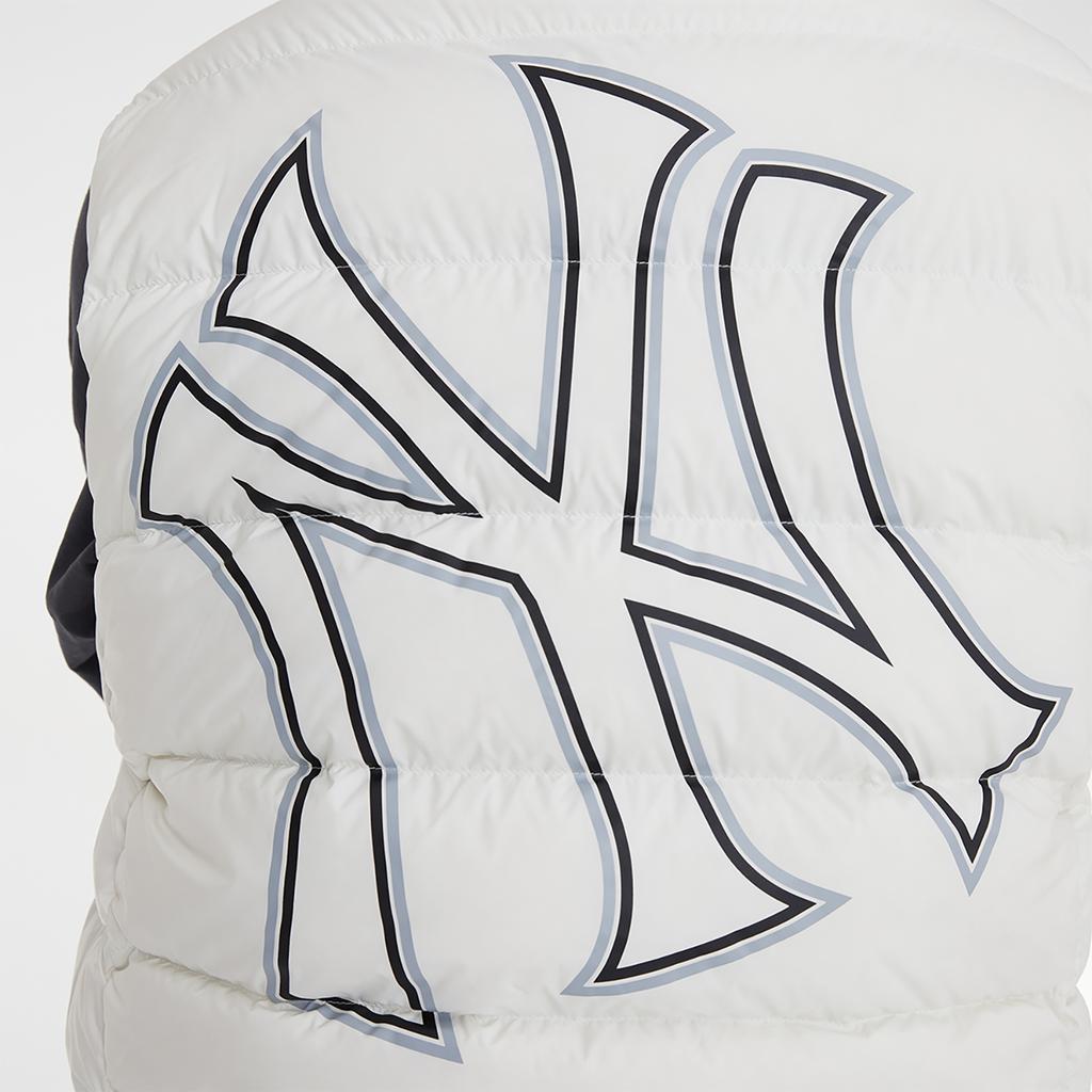 New MLB Down Jacket Cropped Unisex White 3ADVB0336-50CRS
