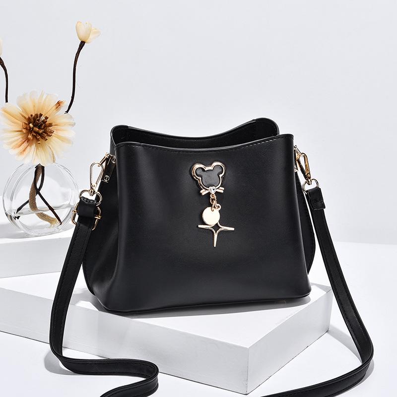Trendige Damen-Eimerhandtasche aus weichem Leder 2025 - Großes Fassungsvermögen, Vielseitige Schulter- und Umhängetasche