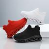 Children Sneaker Boys Sock Shoes Fashion Knit Spring Breathable Lightweight Running Sports Shoes Boy Slip On Casual Sneaker