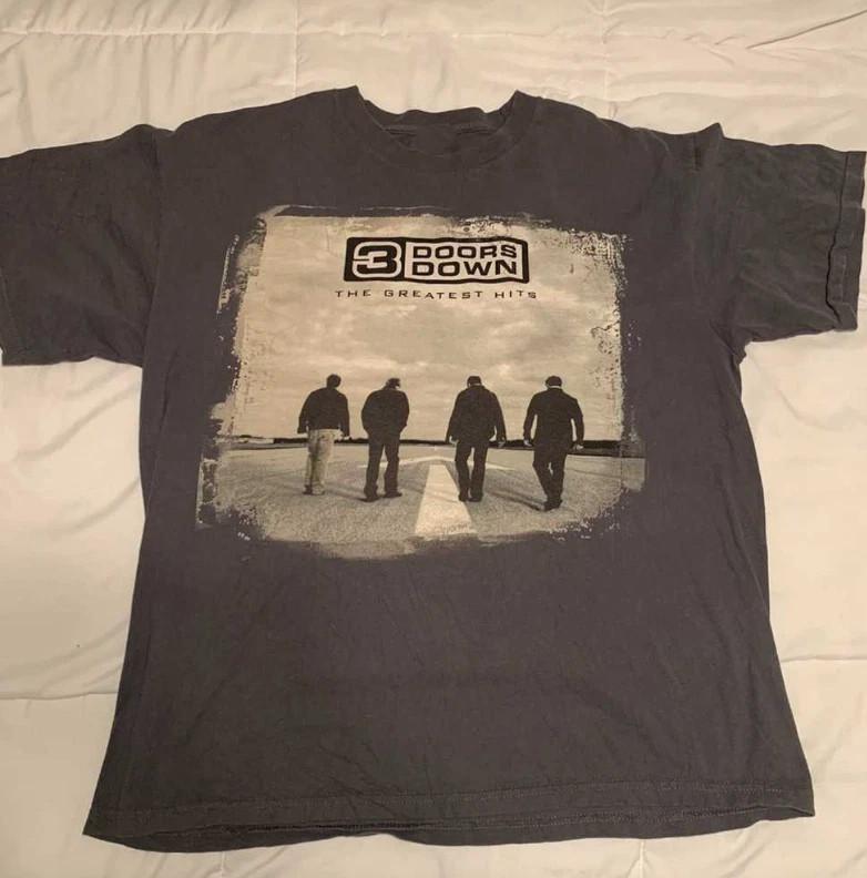 3 Doors Down Greatest Hits Tour Unisex TShirt All Sizec Unisex T-Shirt L