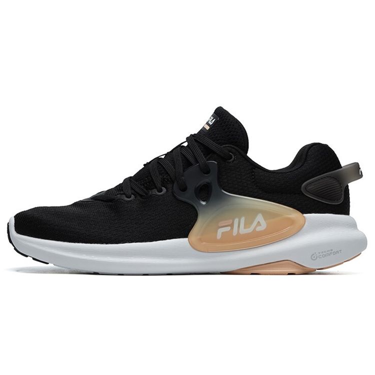 FILA Athletics Morden Chic Lightweight Comfortable Fabric TPU Low-Top Training Running Shoes Women sneaker Black A12W122105FBK