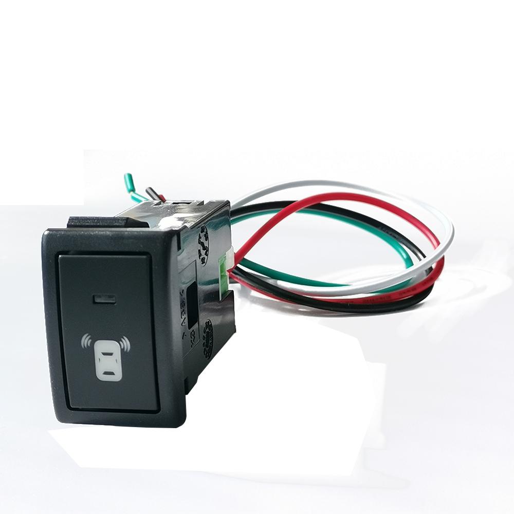 1 Stück Nachrüst-LED-Tagfahrlicht-Nebelscheinwerfer Lüfter Radar Frontdifferenzialsperre Ein Aus Scheinwerfer Radarschalter Für Suzuki JIMNY LANDY 2007-2015