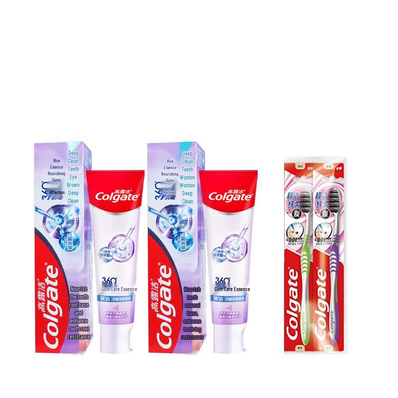 Colgate 360 Essential Gum Care Binchotan Deep Clean Toothpaste Set
