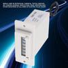 Digital Electromagnetic Counter with Count Multifunctional Electronic Pulse Counter for Industrial Production and Research Countermeter, 6-Digit