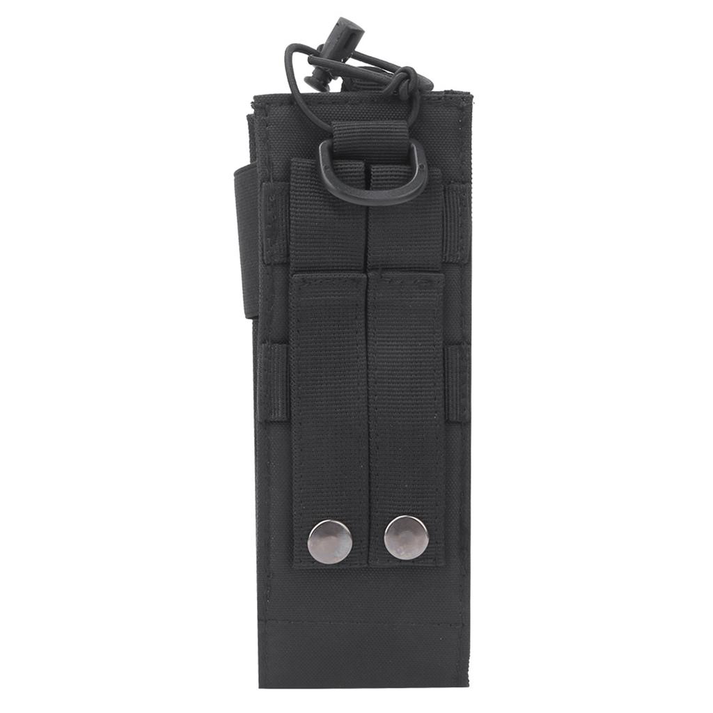 Nylon Black Portable Outdoor Military Fan Tactics Equipment Universal Walkie Talkie Bag Accessory Pouch