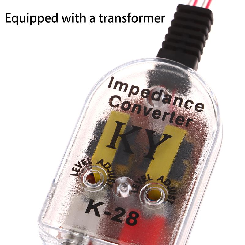 1Pc Audio Subwoofer High To Low Frequency Divider Converter Regulator Filter Car Audio Cd Amplifier