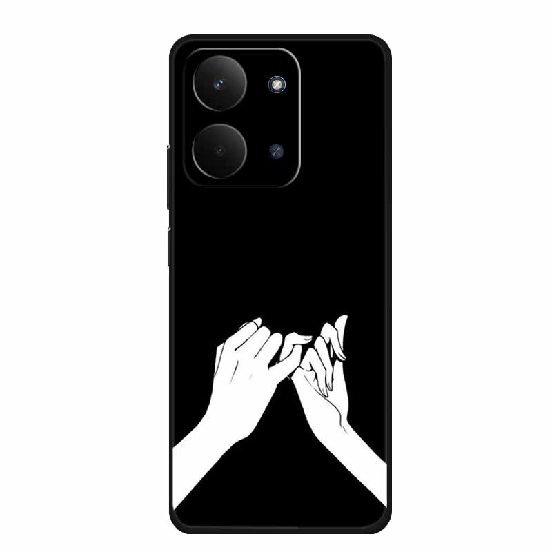 For Xiaomi Redmi 15C 4G Case 15 C Coque Black Silicone Soft Back Cover Case For Redmi 15C Phone Case Redmi15C 6.9" Funda Shell