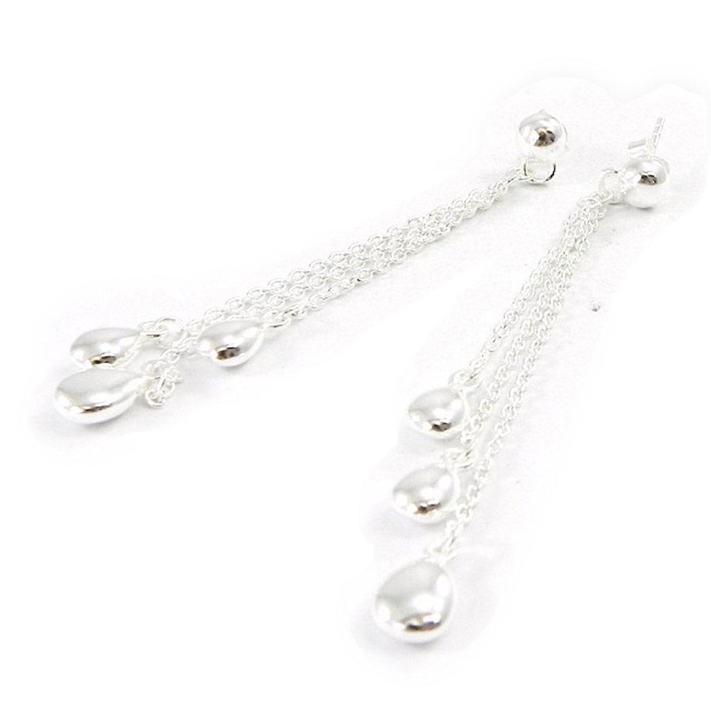 Les Trésors De Lily [G2092] - Boucles Argent 'Chorégraphie'