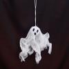 6/12/24PCS Halloween Ghost Banner Hanging Decor Creepy Spooky Ghost Prop For Party Halloween Decoration