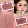 Clear Matte Single Colour Blush RougeNatural Matte Vegan Good LooksFine Shimmer Single Colour Eyeshadow Blush