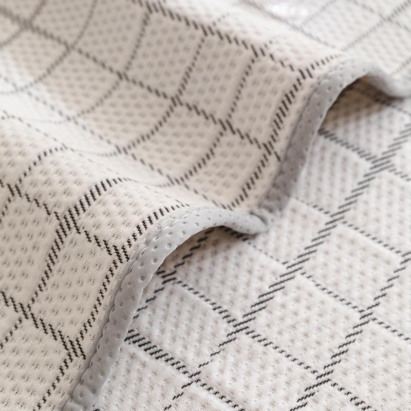 Special-Shaped Cold Bean Ice Silk Sofa Cushion New Summer Fixed Non-Slip Seat Cushion Straight Discharge Cool Sofa Cover