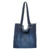 New underarm bag bag women's simple casual shoulder bag versatile large-capacity denim tote bag