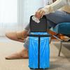 Portable Trash Bag Holder Rubbish Bin Stand Telescopic Garbage Holders Waste Storage Frame with Lid for Living Room Yard Lawn