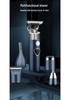 TEMU 5-in-1 Men's Grooming Kit: Electric Shaver, Hair Clipper, Eyebrow & Nose Trimmers, Replacement Heads