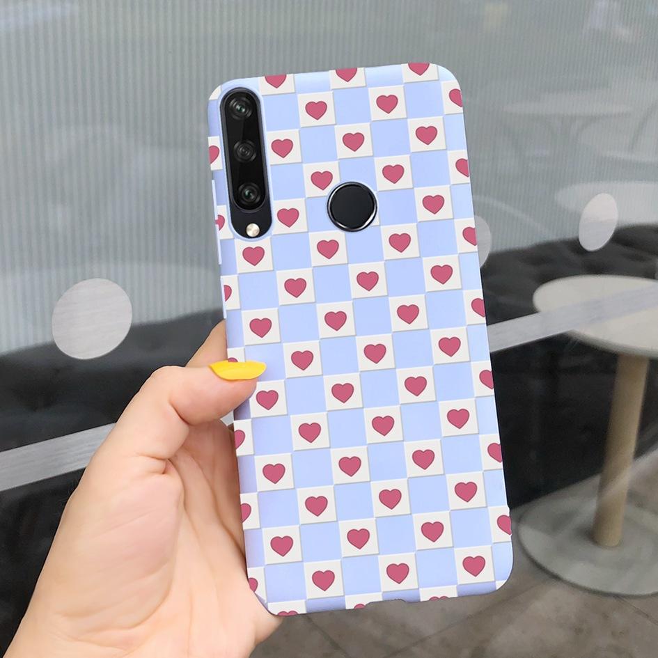 For Huawei Y6P Y7P Case 2020 New Fashion Butterfly Flower Painted Phone Cover For Huawei Y7P Funda Y 7P Y 6P HuaweiY6P Soft Capa
