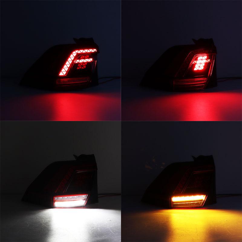 For Volkswagen Tiguan 2017- Auto LED Tail Light Signal Light Warning Brake Light Taillight Assembly 5NN945095A 5NN945096A