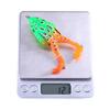 Soft Frog Bait, Double Propellers Legs, 3D Eyes, Lifelike Silicone Skin Pattern, Topwater, Fishing Lure Set for Bass Pike