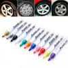 White Waterproof Car Wheel Tire Oily Mark Pen Auto Rubber Tyre Paint Pen CD Metal Permanent Paint Marker Graffiti Touch Up Pen