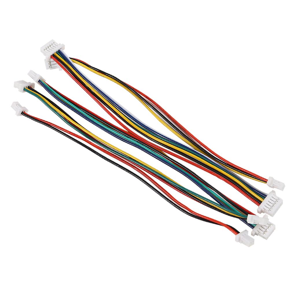 JST SH1.0 1.0mm Female To Female Jack Wire Cable Connector Double Plug JST 1.0 2/3/4/5/6 Pin Connector 28AWG Socket Terminal