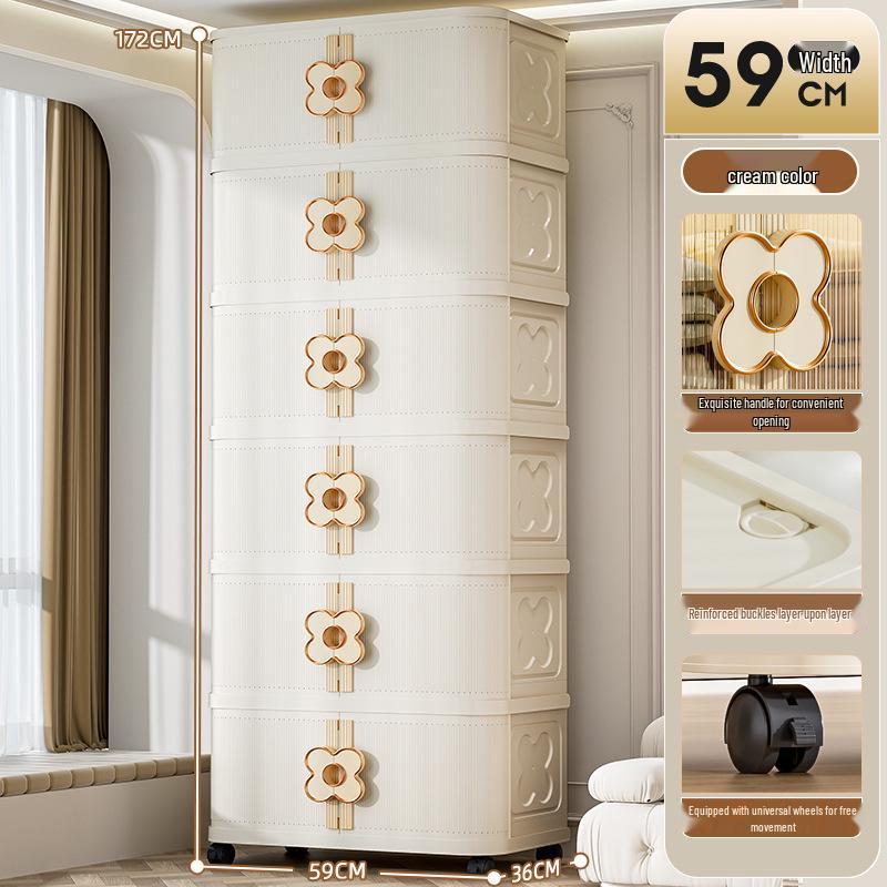 Super Large Foldable Storage Box for Clothes, Quilts, Toys, and Snacks