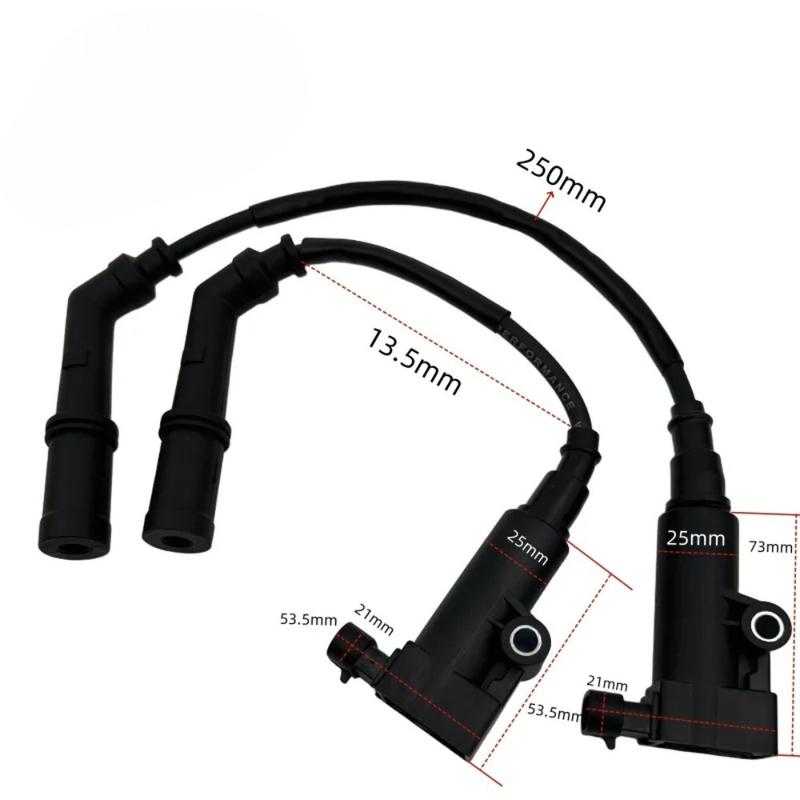Fit for Ignition Coil For HYOSUNG GV300 GV300S EFI 2019-2023 Aquila BJ Matching Spark Cap Bobinsa New FI GV300 28198992