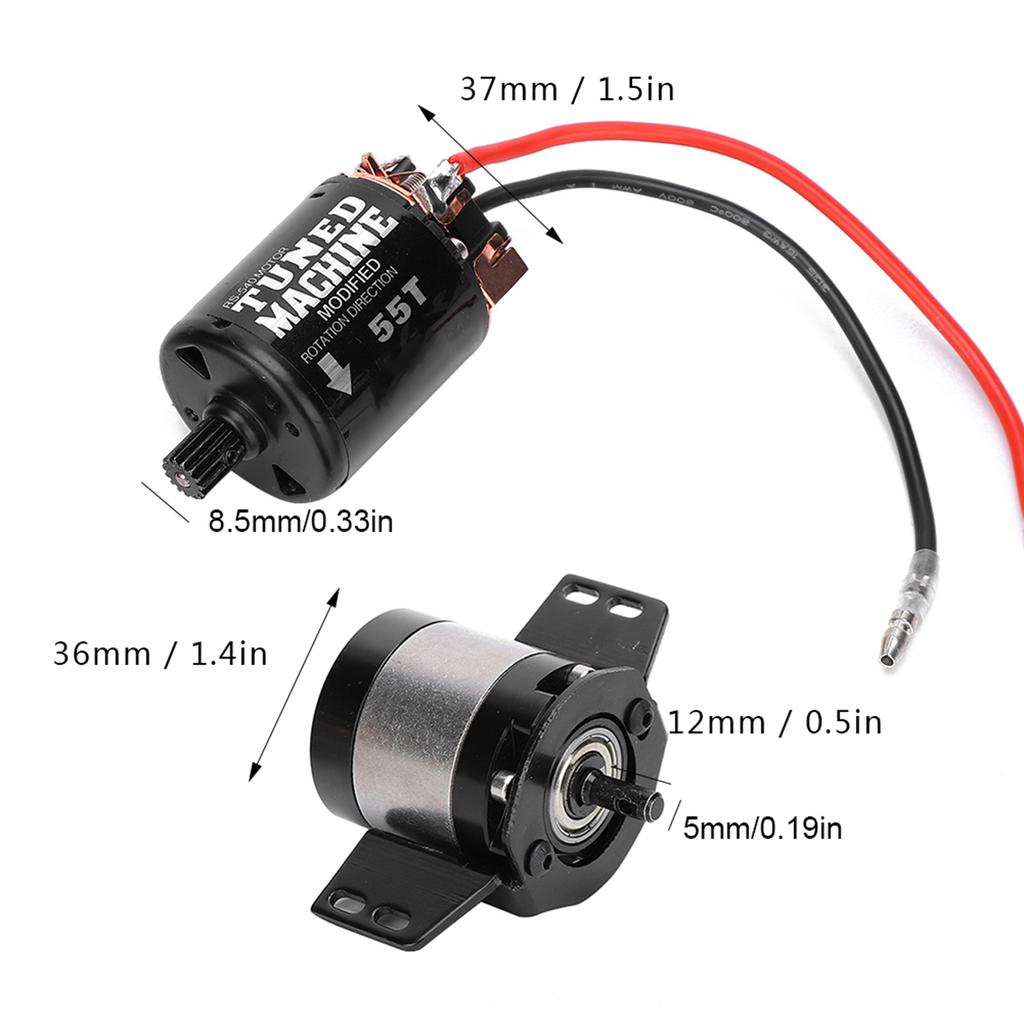 Professional 21T 550 Motor RC Replacement Accessory Fit for TRAXXAS 1/10 RC Car