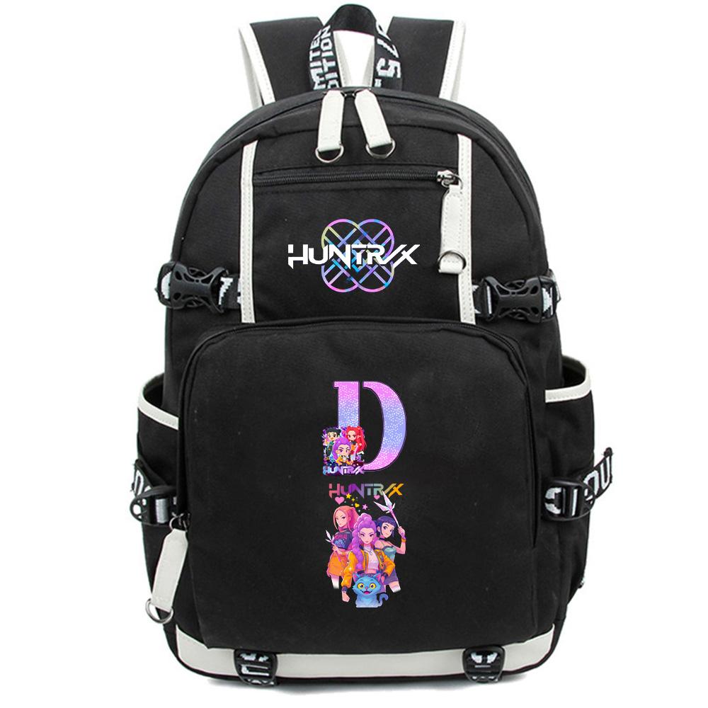 Roztomilý Kreslený K-Pop Lovci Démonů Batoh Velká Kapacita Školní Taška na Knihy Laptop Unisex Studenti Chlapec Dívka Školní Taška Cestovní Outdoorová Taška