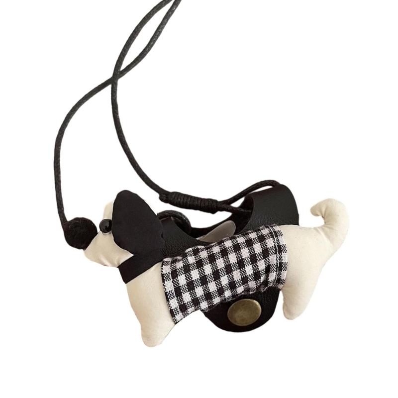 Multifunctional Pet Sunglasses Chain Necklace Lightweight Leather Accessory Long Sweater Chain For Daily Wear