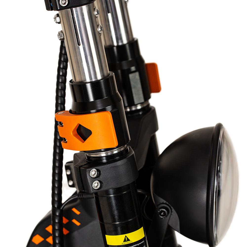 Electric Scooter Kukirin G4 Max 12" 1600Wx2 Motor Fully Suspension Off-Road Electric Scooter 60V 35.2AH LED Display Black