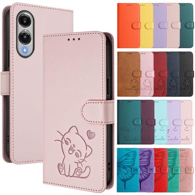 Pro Samsung Galaxy S25 Plus Pouzdro Flip Etui pro Samsung S25 Ultra FE Edge 5G Klasická Peněženka na Telefon Kožená Pouzdra Zadní Kryt