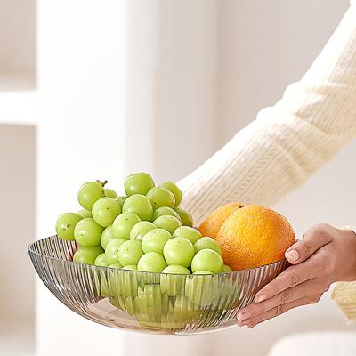 Elegante plato para guardar fruta Caja de almacenamiento para snacks y frutos secos de gran capacidad para encimera