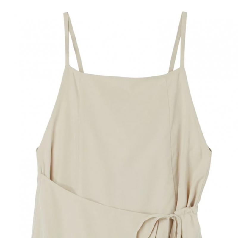 Layered Wrap Sleeveless Dress As1wo265