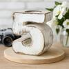 Wooden Birthday Number 5