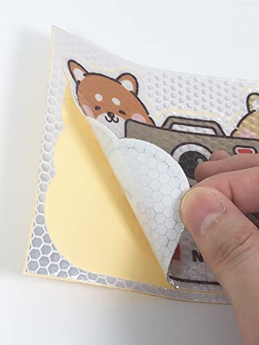 [Morikuma Shoten] Drive Recorder Sticker Recording Car Sticker (Reflective Sticker) Dashcam