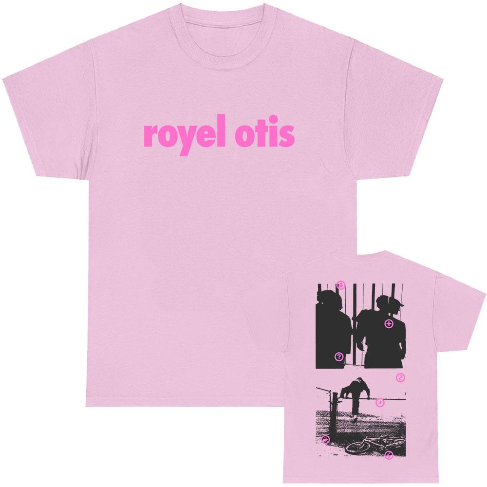 2025 Album Hickey T-shirt Royel Otis Pop Duo Band Tshirts Short Sleeve Summer Unisex Streetwear Casual Fashion Men Women T Shirt
